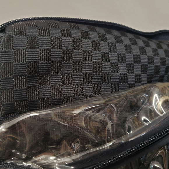 Valco baby Large Luxe Diaper Bag & Baby Changing Mat Navy Silver New - Picture 6 of 6